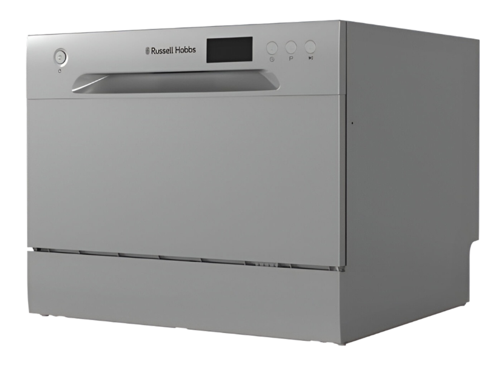 Russell Hobbs Freestanding Table Top Dishwasher 6 Settings In Silver - RHTTDW6S - Image 1