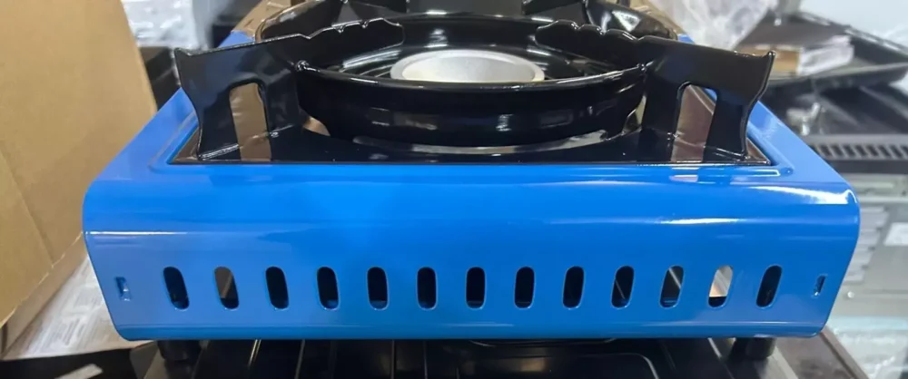Campingaz Camp Bistro Elite Folding Stove With Single Gas Hob In Blue - Image 10