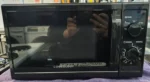COOKOLOGY 800 W 20L Capacity Freestanding Microwave In Black CMAFS20LBK - Image 13