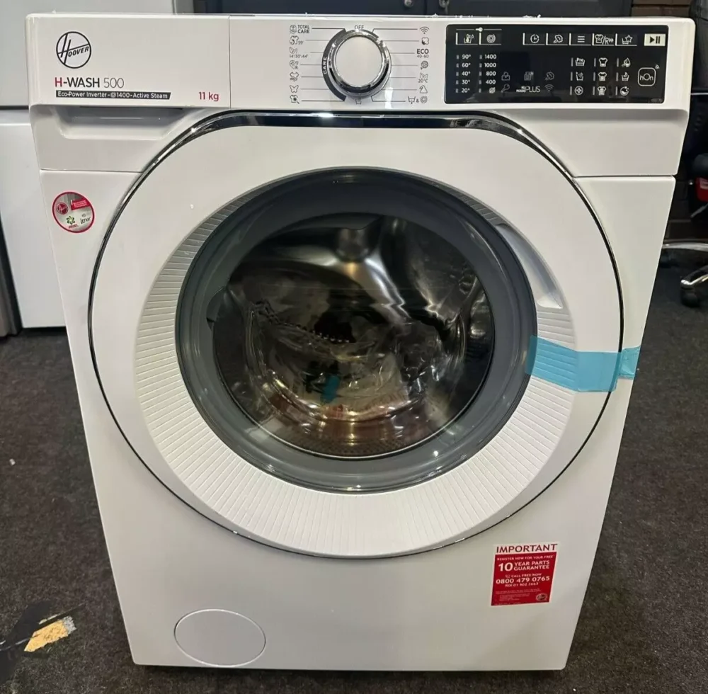 Hoover H-Wash 500 11kg 1400RPM Spin Washing Machine In White - HW411AMC1-80 - Image 18