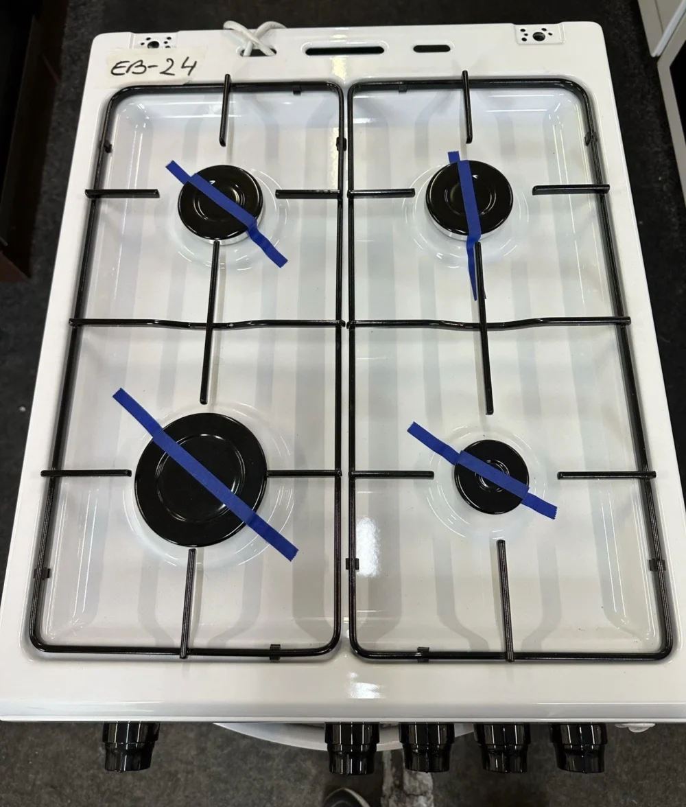 Essentials 50 cm Full Gas Cooker WIth Integrated Grill In White - CFSGWH18- EB24 - Image 12