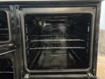Flavel 100cm Dual Fuel Range Cooker With 4 Cavities In Silver & Chrome- MLN10FRS - Image 9