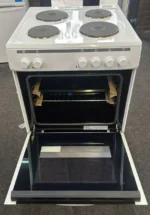 Essentials 60cm Electric Cooker With Electric Solid Plates In White CFSE60W18 - Image 13