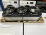Tower T16015 300W 3 x 1.5L Pot Slow Cooker Food - Stainless Steel