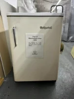 Hotpoint undercounter fridge with icebox Antique Vintage Rustic and old things