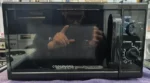 COOKOLOGY 800 W 20L Capacity Freestanding Microwave In Black CMAFS20LBK
