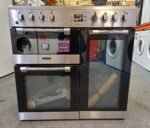 LEISURE CK90F530X 90 cm Dual Fuel Range Cooker – Stainless Steel & Chrome