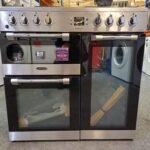 LEISURE CK90F530X 90 cm Dual Fuel Range Cooker – Stainless Steel & Chrome