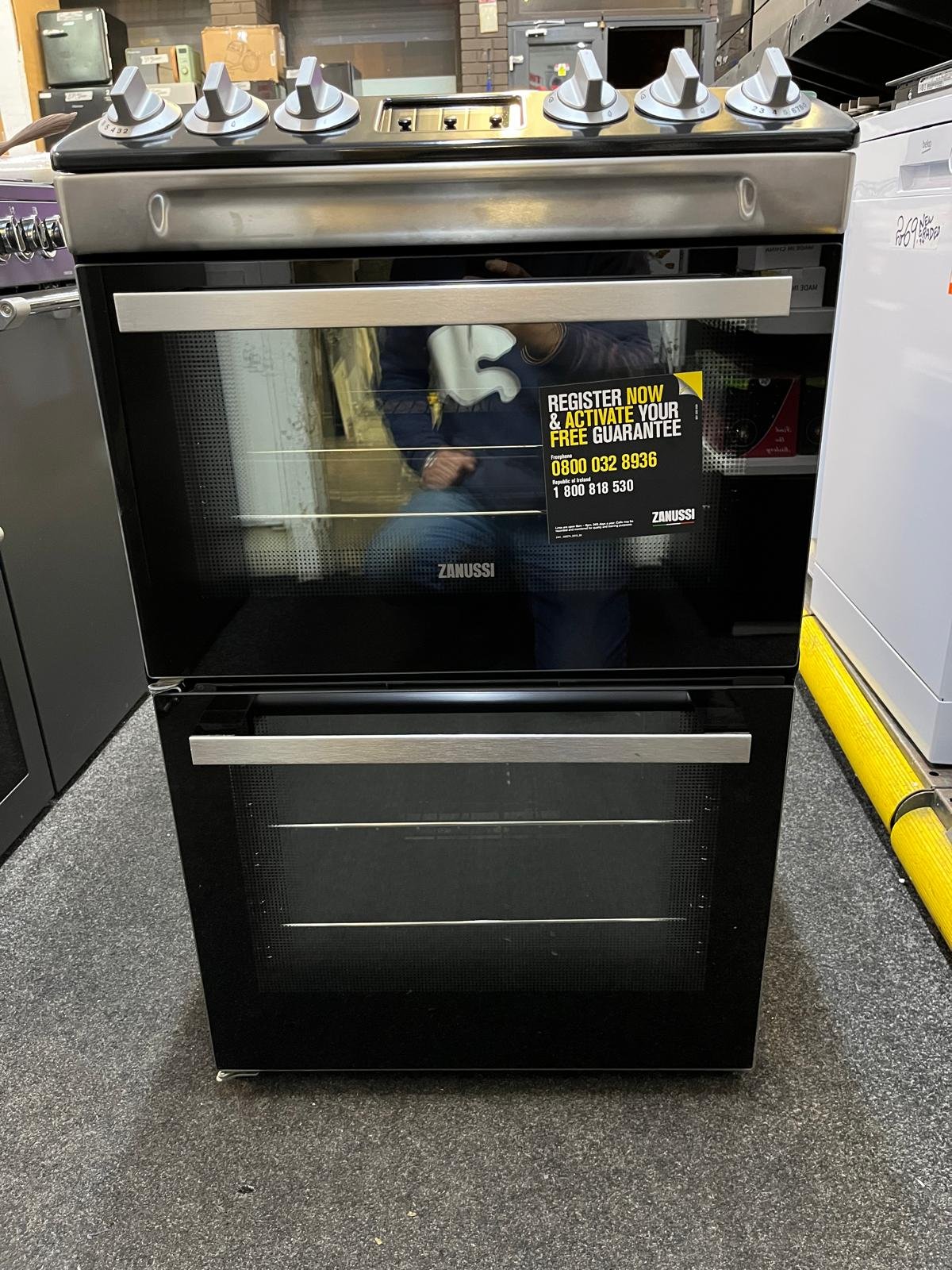 WhatsApp Image 2025-11-10 at 3.22.44 PM (2) ZANUSSI ZCG43250XA 55 cm Gas Cooker – Stainless Steel - Image 1