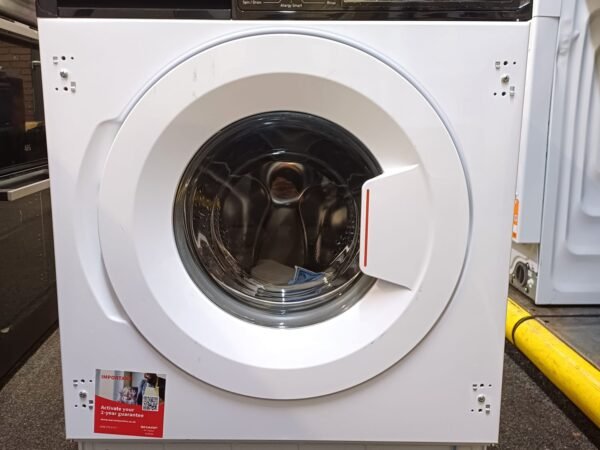 SHARP ES-NIH814BWA-EN Integrated 8 kg 1400 Spin Washing Machine – White