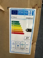 CDA 60cm Chimney Cooker Hood With Slider Controls In Stainless Steel - EIN60FSI - Image 7