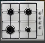 Essentials 60cm 4 Burner Gas Hob With Quick ignition Stainless Steel- CGHOBX21