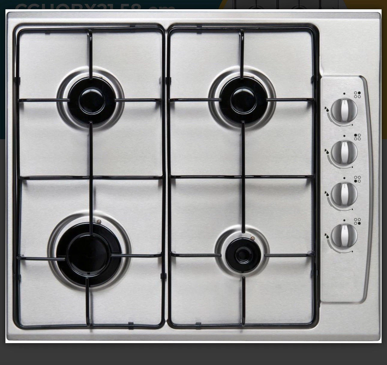 s-l1600 - 2025-11-18T135824.402 Essentials 60cm 4 Burner Gas Hob With Quick ignition Stainless Steel- CGHOBX21 - Image 1