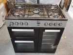 FLAVEL MLN9FRS 90 cm Dual Fuel Range Cooker – Silver & Black - Image 12