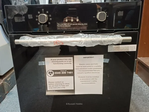 Russell Hobbs RHE07005B Built In Single Electric Oven-Black