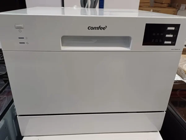 COMFEE 55cm Freestanding table top Compact Dishwasher LED Display White' KWH-TD6