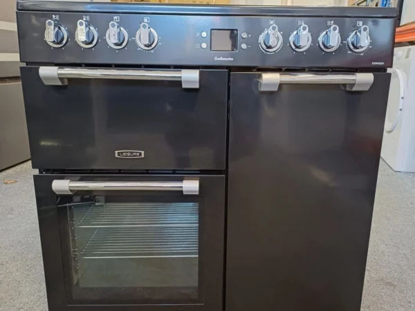 LEISURE Cookmaster CK90C230K Electric Ceramic Range Cooker - Black