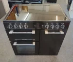 LEISURE Cookmaster CK90C230K Electric Ceramic Range Cooker - Black - Image 2