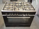 Kenwood 90cm dual fuel cooker black and chrome stainless steel CK306 - Image 2