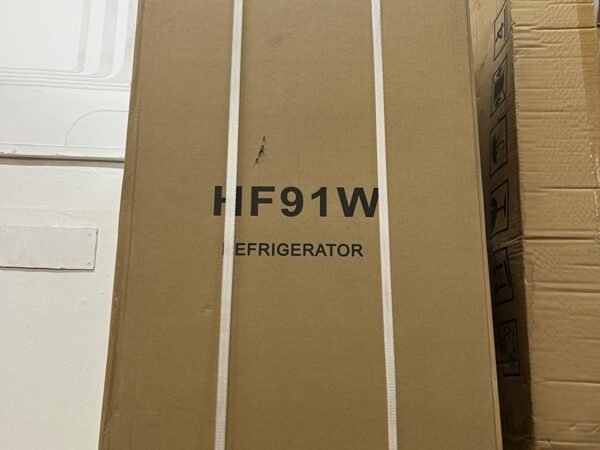 Haden HF91W 48Cm Under Counter White Fridge With Ice Box