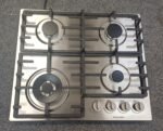 Hisense GM663XB 60 cm Stainless Steel Gas Hob.