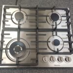 Hisense GM663XB 60 cm Stainless Steel Gas Hob.