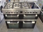 Leisure Cuisinemaster CS100F520X 100cm wide Dual Fuel Range Cooker with Gas Hob - Stainless Steel - Image 3
