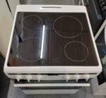 AMICA 608CE2TAWS 60 cm Electric Ceramic Cooker - White - Image 3