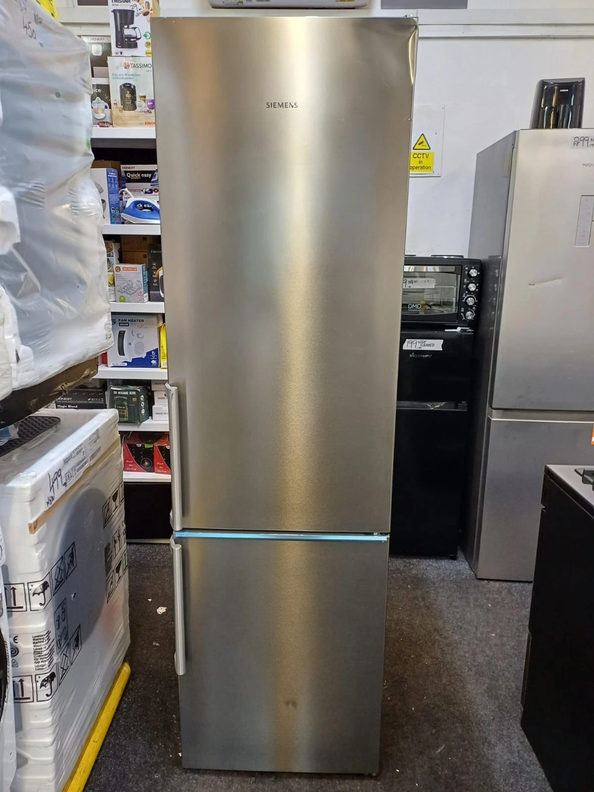 s-l1600 - 2025-12-01T120404.781 Siemens 60cm 2 meter tall frost free Fridge Freezer Stainless Steel KG39NAIAT - Image 1