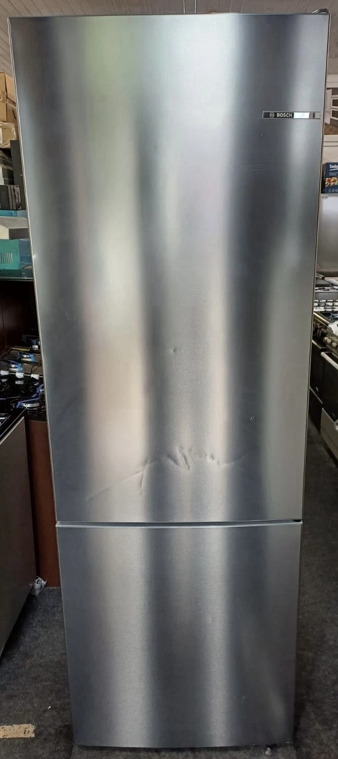 s-l1600 - 2025-12-01T130120.972 Bosch 70cm Wide frost free Fridge Freezer In Inox silver KGE49AICAG RRP £899.99 - Image 1