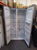 Beko frost free 90cm American Fridge Freezer ASD2442VPS - Image 4
