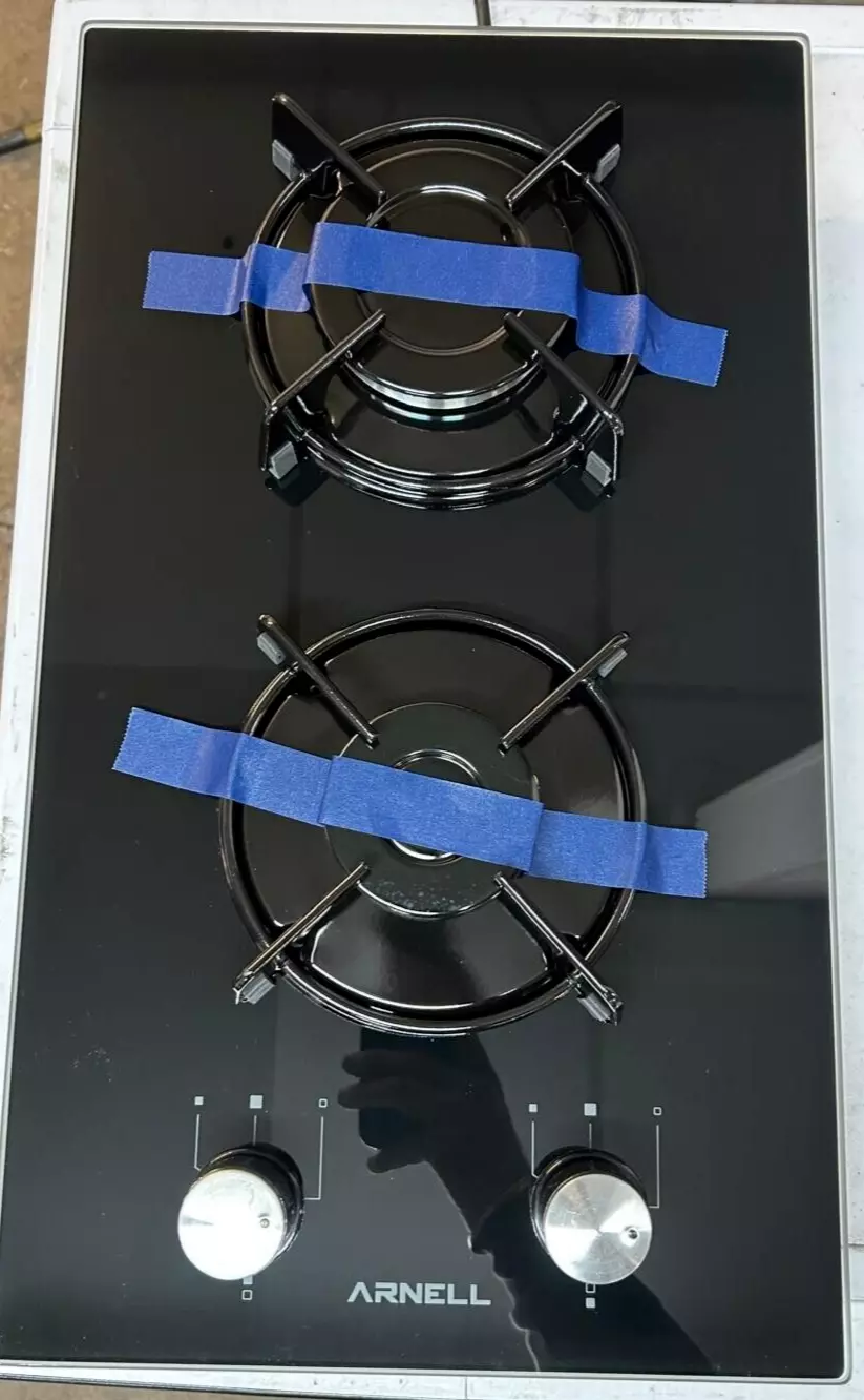 s-l1600 - 2025-12-03T113646.275 Arnell 2 Burner Gas Hob With Cast Iron Pan Supports - AR630-00/02 - Image 1