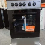 Beko KS530S 50 cm Electric Solid Plate Cooker in Silver