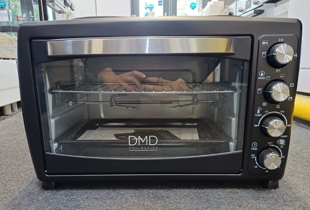 s-l1600 - 2025-12-08T125326.557 35L Black All-in-One Mini Oven Electric Cooker with Dual Hot Plates - Image 1