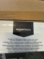 black Oil Filled Radiator With 9 Wavy Eco Fins And Eco Mode 2kw - Image 2