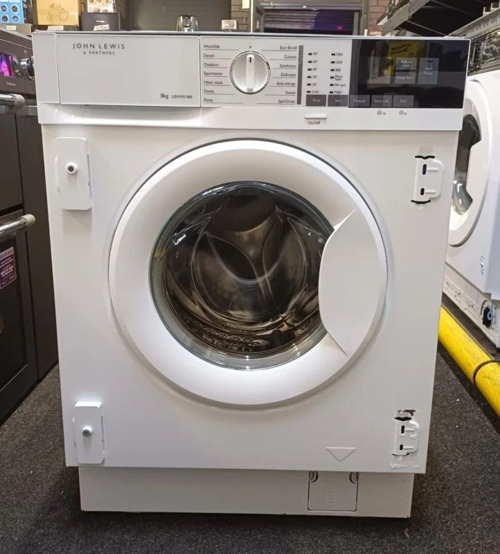 John Lewis 8kg Integrated Washing Machine