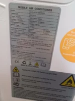 Mobile Air Conditioner With Sleep Mode In White JHS-A016-09KR2/A - Image 4