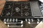 Leisure 100cm Dual Fuel Range Cooker, Black, PR100F530K - Image 10