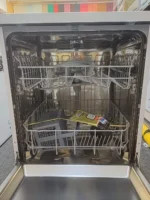 Beko DVN04X20W Full-size Dishwasher - White - Image 3