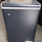 SIA Freestanding 97 L Chest Freezer With Removable Basket In Black - HSCHF97BL/E