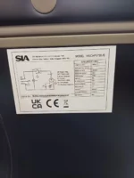 SIA Freestanding 97 L Chest Freezer With Removable Basket In Black - HSCHF97BL/E - Image 2