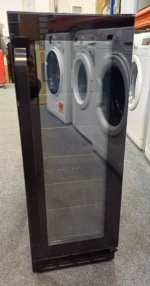 electriQ 18 Bottle Capacity 30cm Freestanding Under Counter Wine Cooler - Black