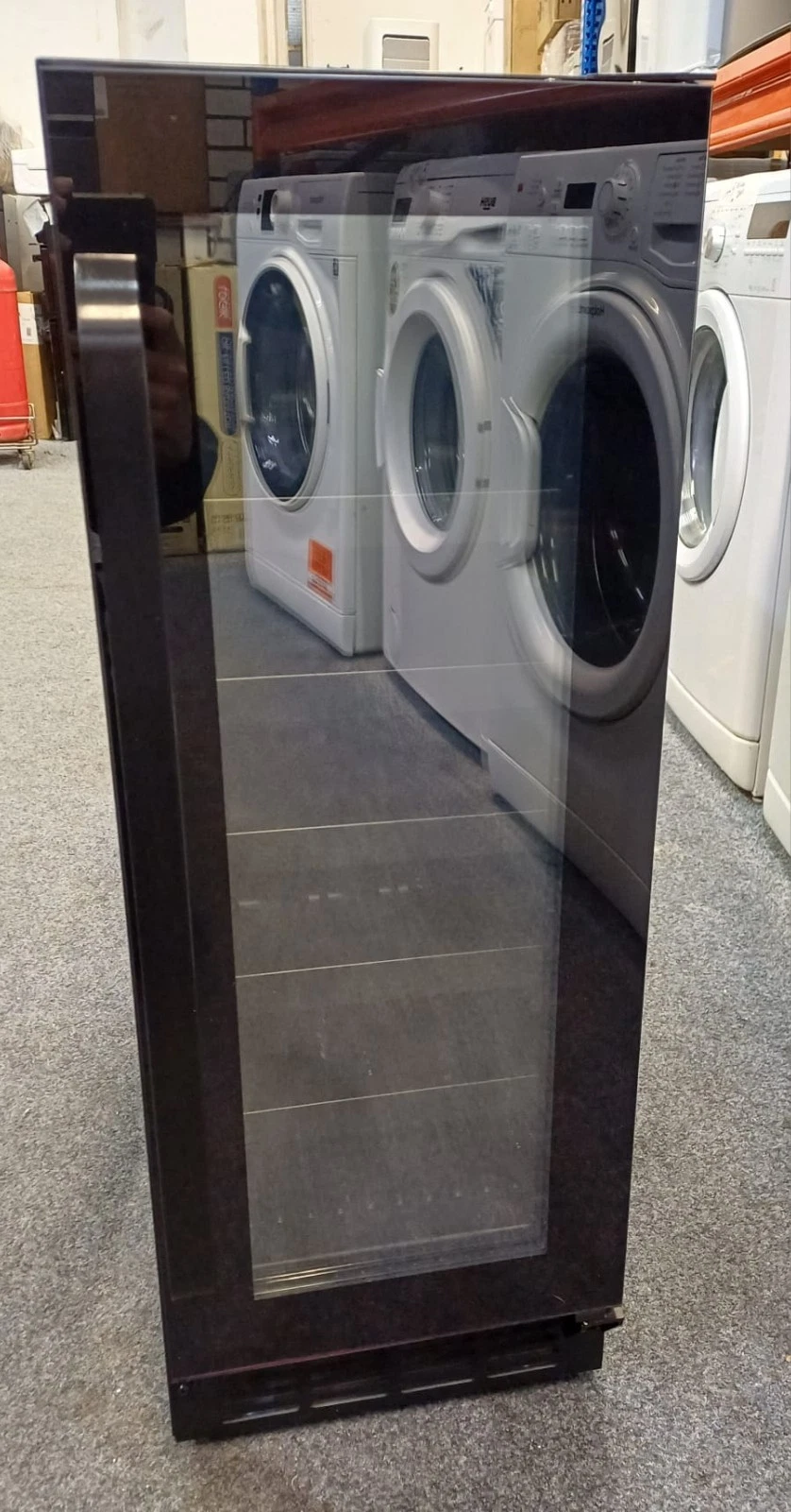 s-l1600 - 2025-12-22T141941.168 electriQ 18 Bottle Capacity 30cm Freestanding Under Counter Wine Cooler - Black - Image 1