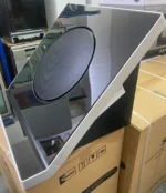 CDA EZA60BL 60cm Angled Chimney Cooker Hood Black EH1 - Image 2