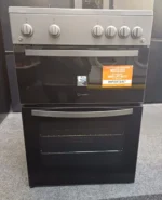 INDESIT IDG6GS 60 cm Gas Cooker - Silver