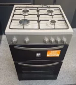 INDESIT IDG6GS 60 cm Gas Cooker - Silver - Image 12