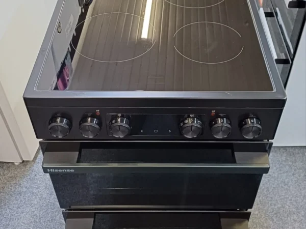 50 cm electric cooker ceramic hob