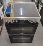 Hotpoint Multiflow 60 cm Electric Ceramic Cooker HDM67V9DC/UK - Stainless Steel