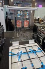 Statesman GTL50W Double Oven Gas Cooker with Glass Lid, 4 Gas Burners, 50cm Wide, White - Image 3