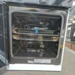 Statesman GTL50W Double Oven Gas Cooker with Glass Lid, 4 Gas Burners, 50cm Wide, White - Image 7